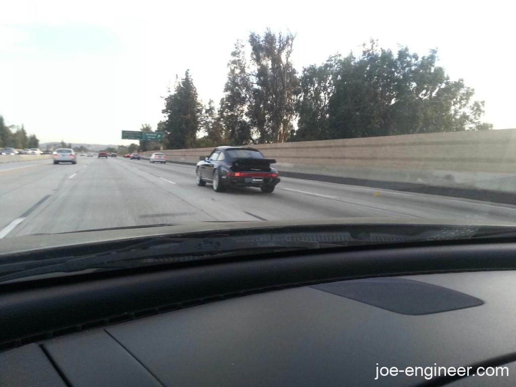 Driving the 1983 Porsche 911SC home.