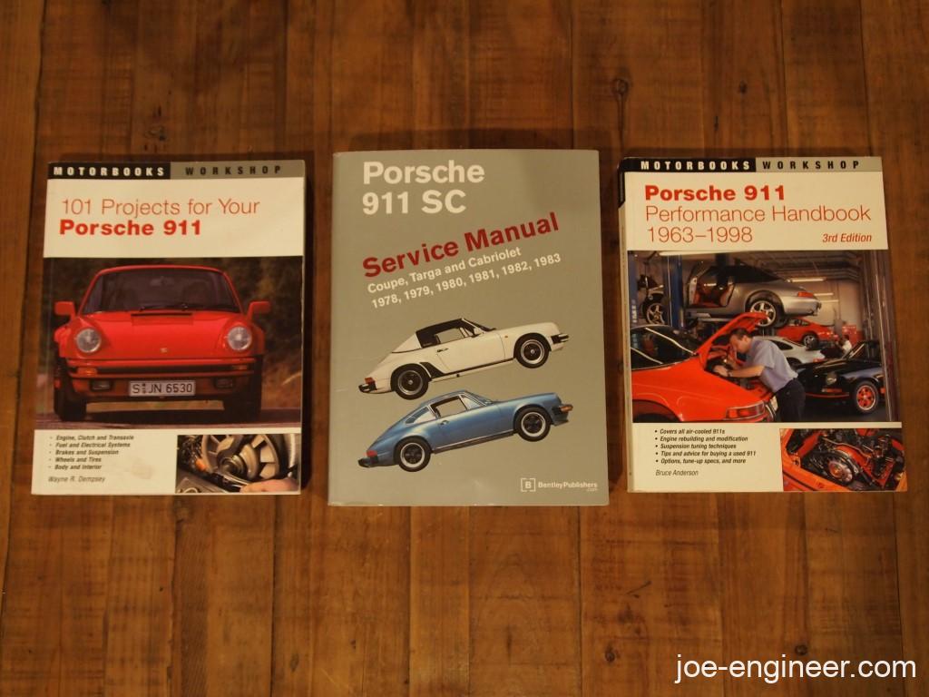 More Porsche 911 research books.