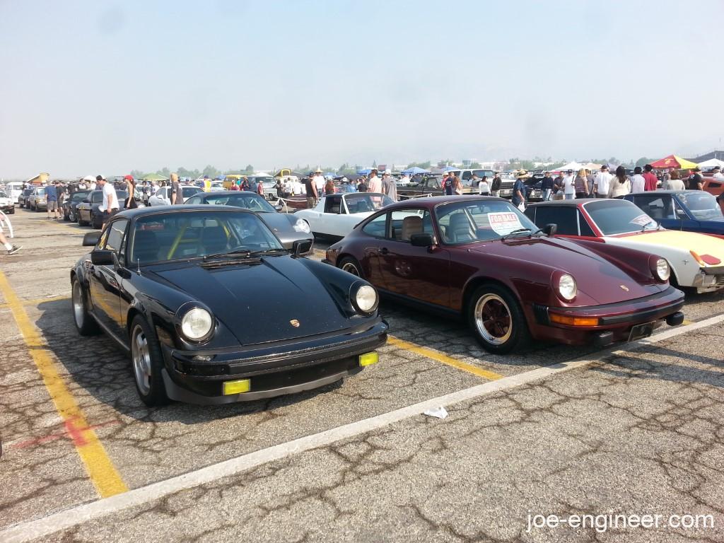 Porsche 911 at Pomona Swap Meet