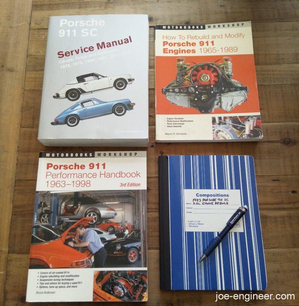 Porsche 911 Service Books