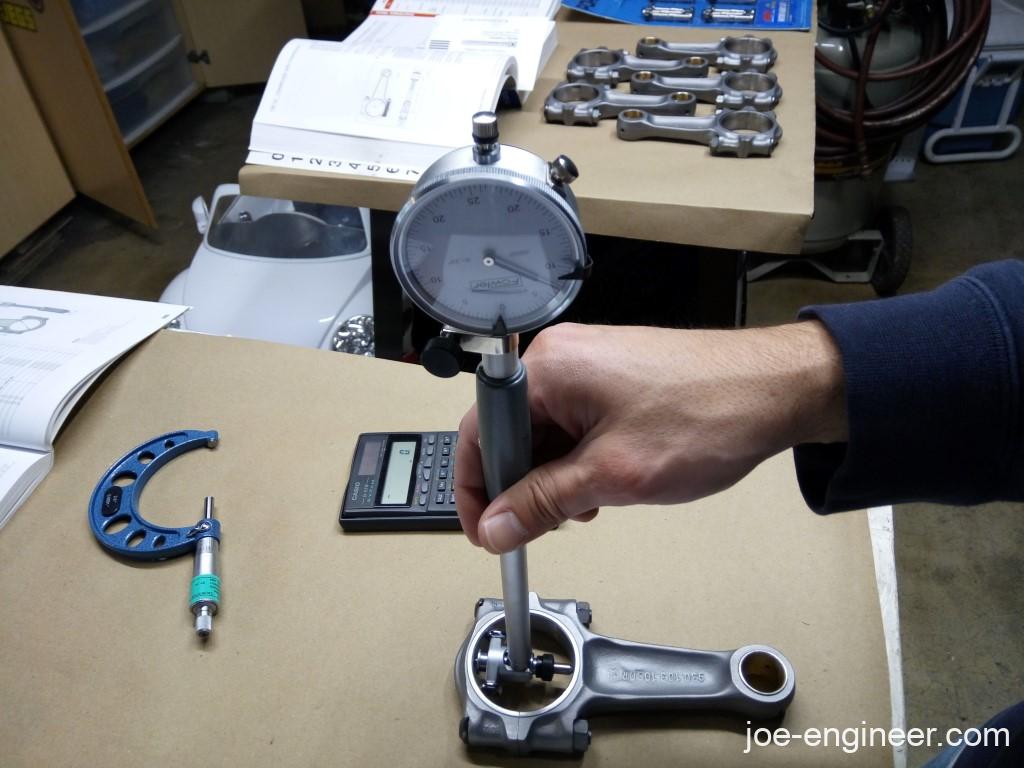 Measuring Porsche 911 Rod Bore