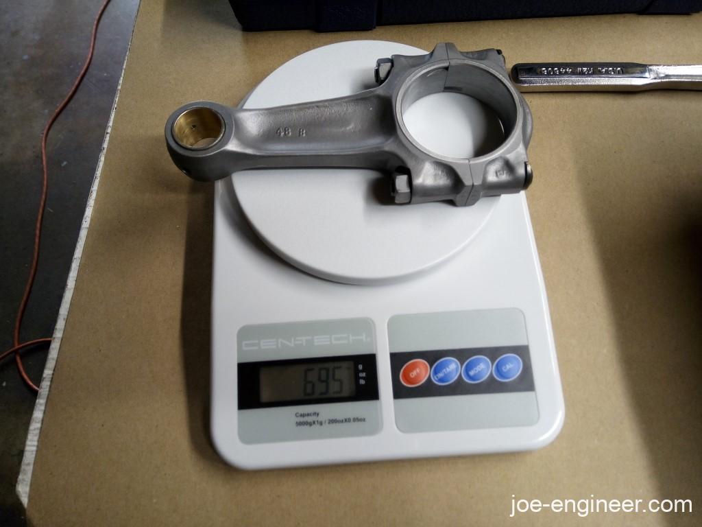 Checking Porsche 911 Rod Weight