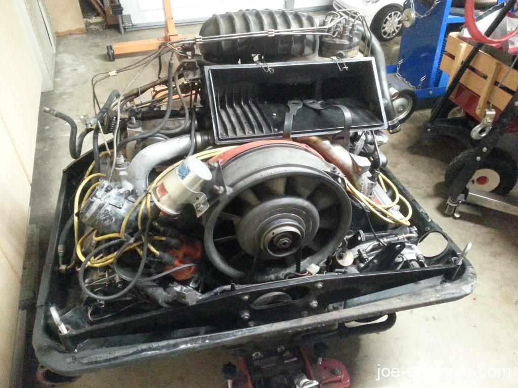 Porsche 911SC Engine Out