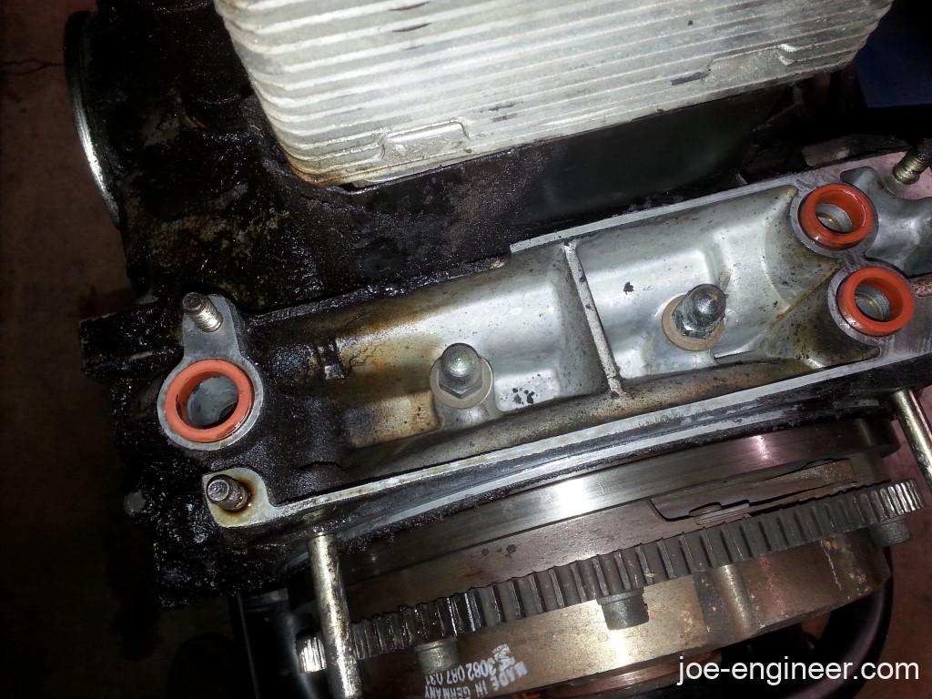 Porsche 911SC Oil Cooler Case Leak