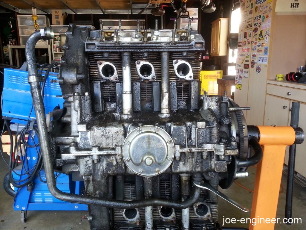 Porsche 911SC Engine Longblock Disassembly