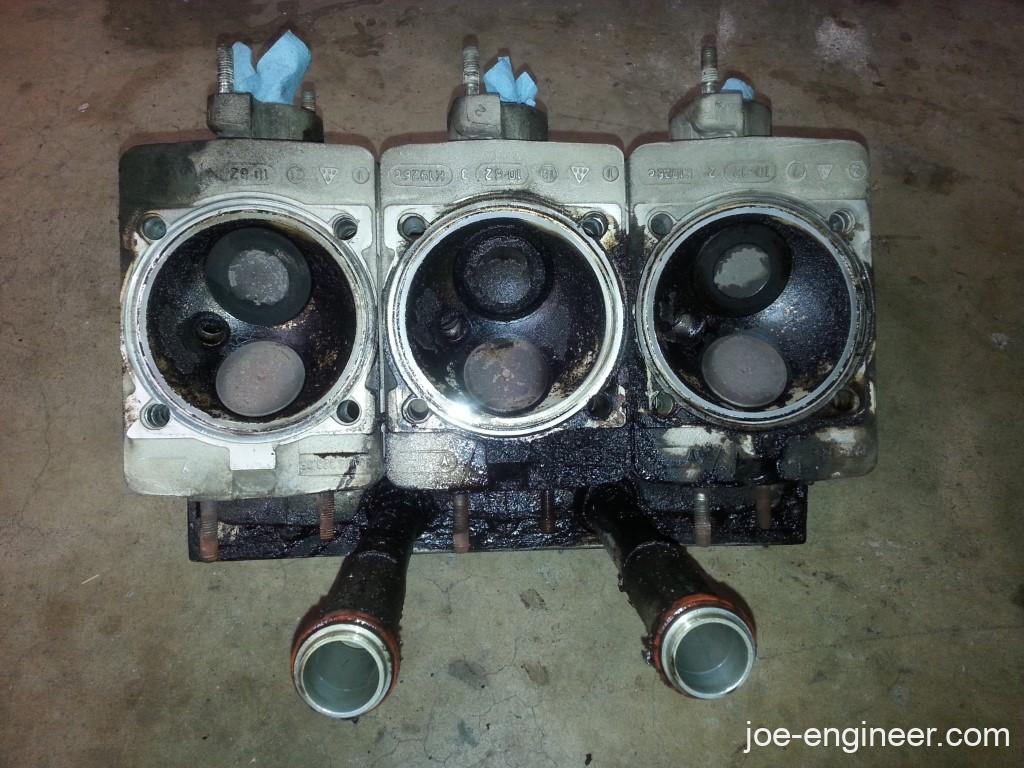 Porsche 911SC Cylinder Head Removal