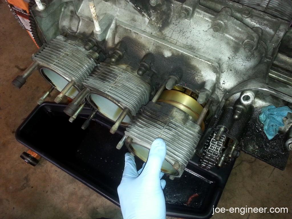 Porsche 911 Cylinder Removal