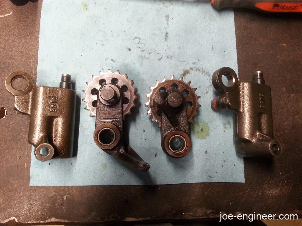 Porsche 911 Idler Gears and Hydraulic Tensioners