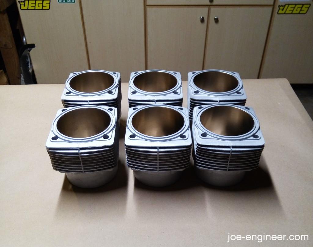 Porsche 911 Alusil Cylinders Replated in Nikasil