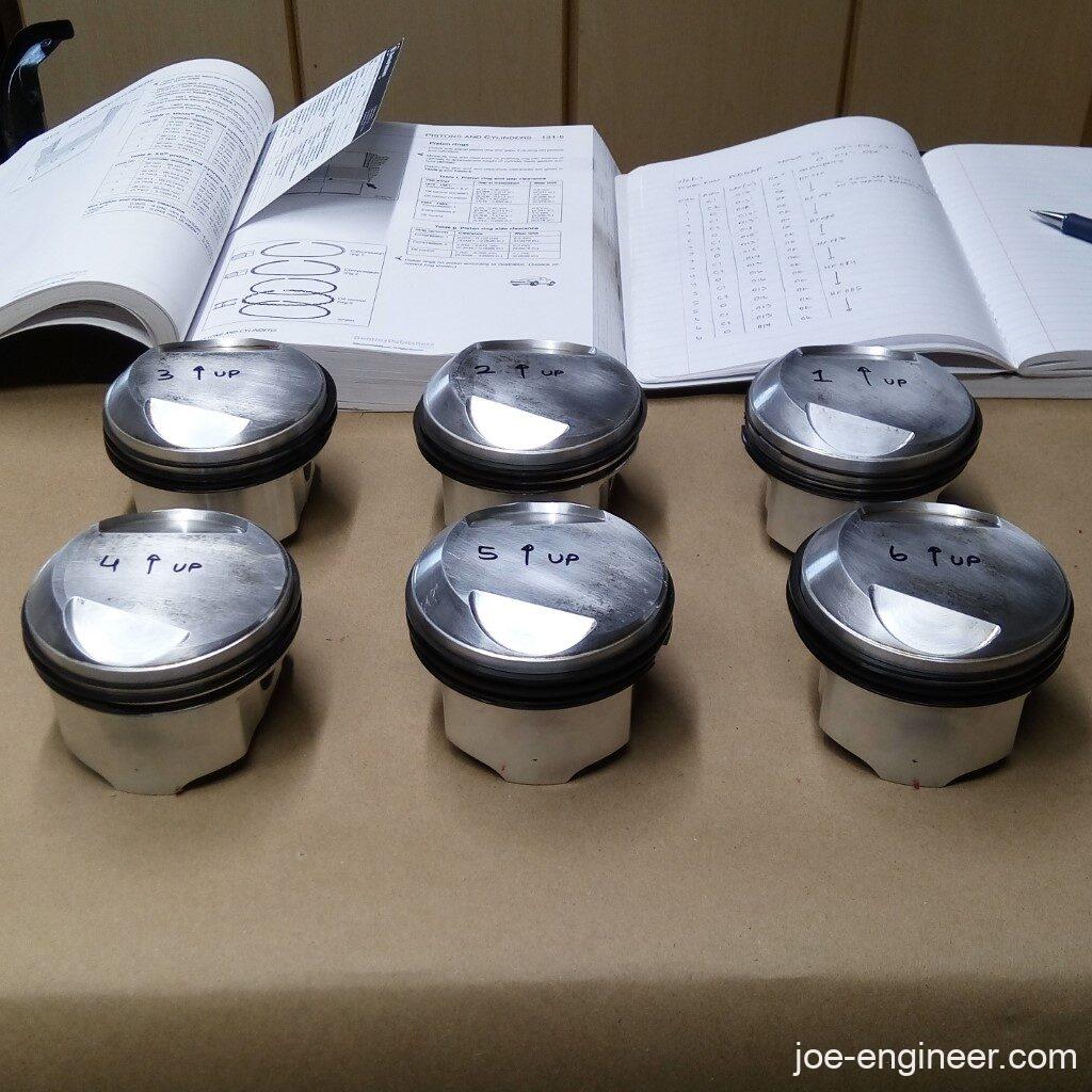 Porsche 911 Pistons and Rings